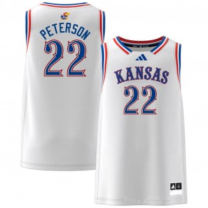 Darryn Peterson Kansas #22 2025 College Basketball Men's Jerseys - White
