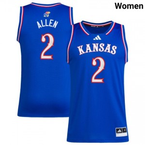 Corbin Allen Kansas Jayhawks College Basketball Women #2 High School Jersey - Royal